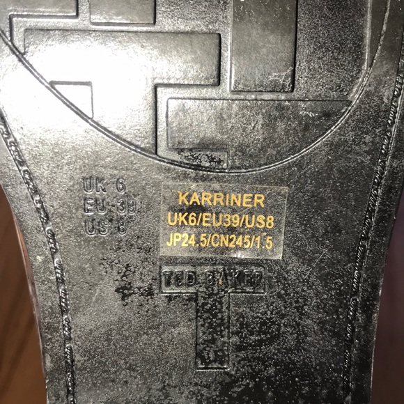 TED BAKER RAINBOOTS - Picture 6 of 6